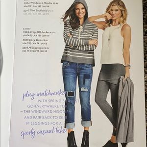 CAbi 5308 slim boyfriend patchwork jean